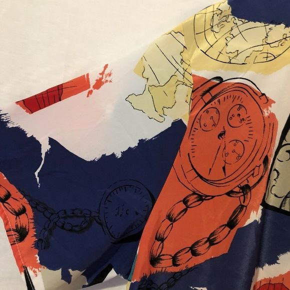 Plus Preferred Plus Size 2X Top Global Print 487 - Picture 6 of 8